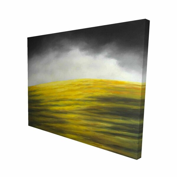 Fondo 16 x 20 in. Yellow Hill-Print on Canvas FO2790442